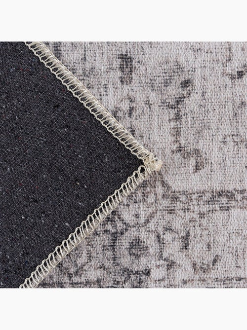 Tapis de salon vintage 3510 - 120x170 / gris - Kiabi