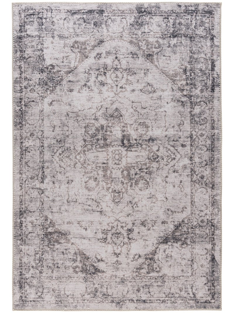 Tapis de salon VINTAGE 3510 Gris - Kiabi