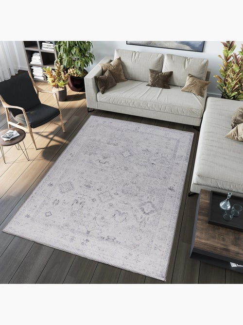 Tapis de salon VINTAGE 3570 - 120x170 / Gris - Kiabi