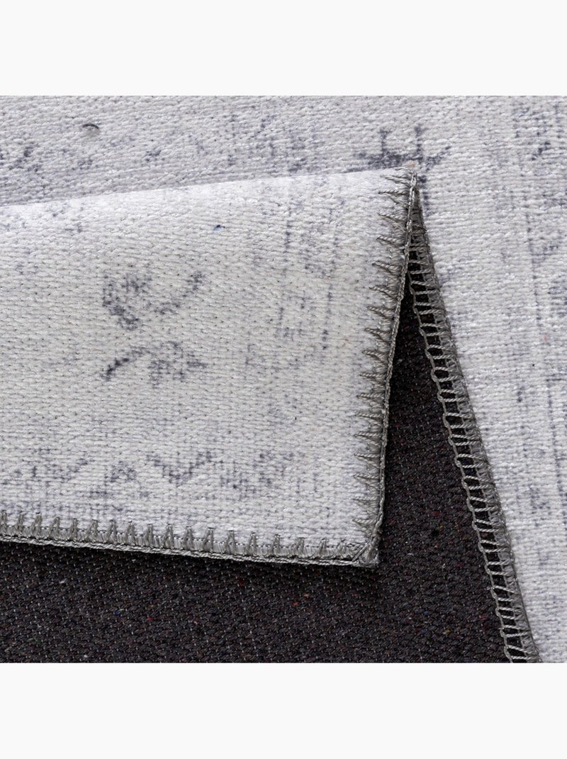 Tapis de salon VINTAGE 3570 - 120x170 / Gris Gris - Kiabi
