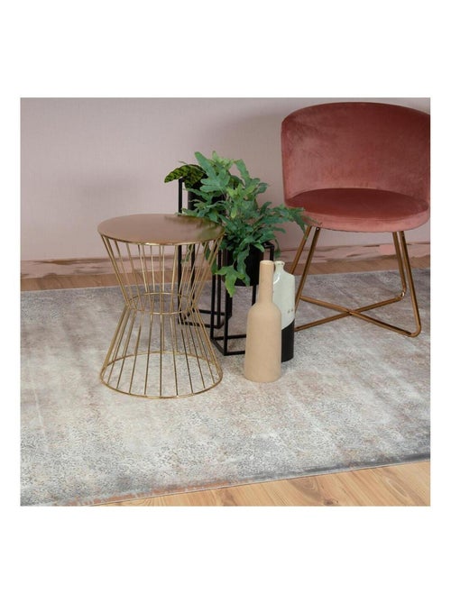 Tapis de salon vintage naturel Infinite - Kiabi