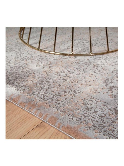 Tapis de salon vintage naturel Infinite - Kiabi