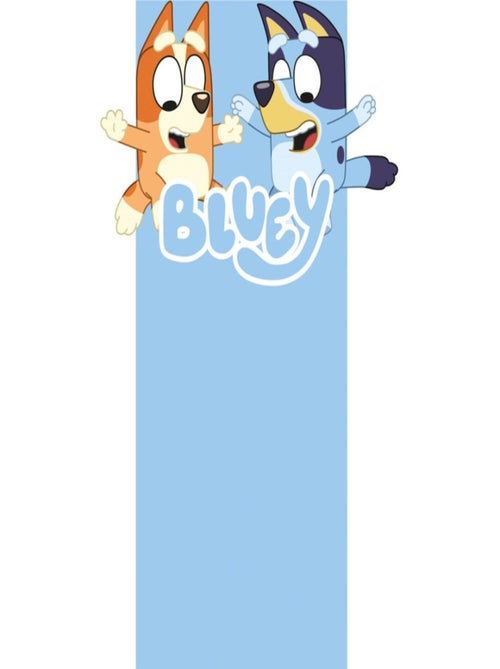 Tapis de sieste Bleu Bluey et Bingo 58x137 cm - Kiabi
