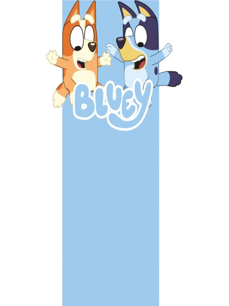 Tapis de sieste Bleu Bluey et Bingo 58x137 cm Bleu - Kiabi