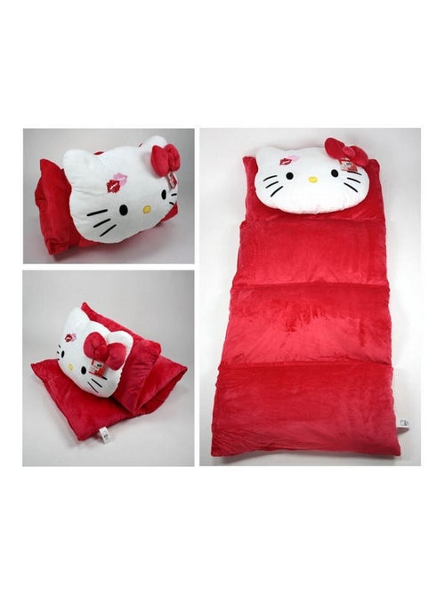 Tapis de sieste rouge Hello Kitty 58x137 cm - Kiabi