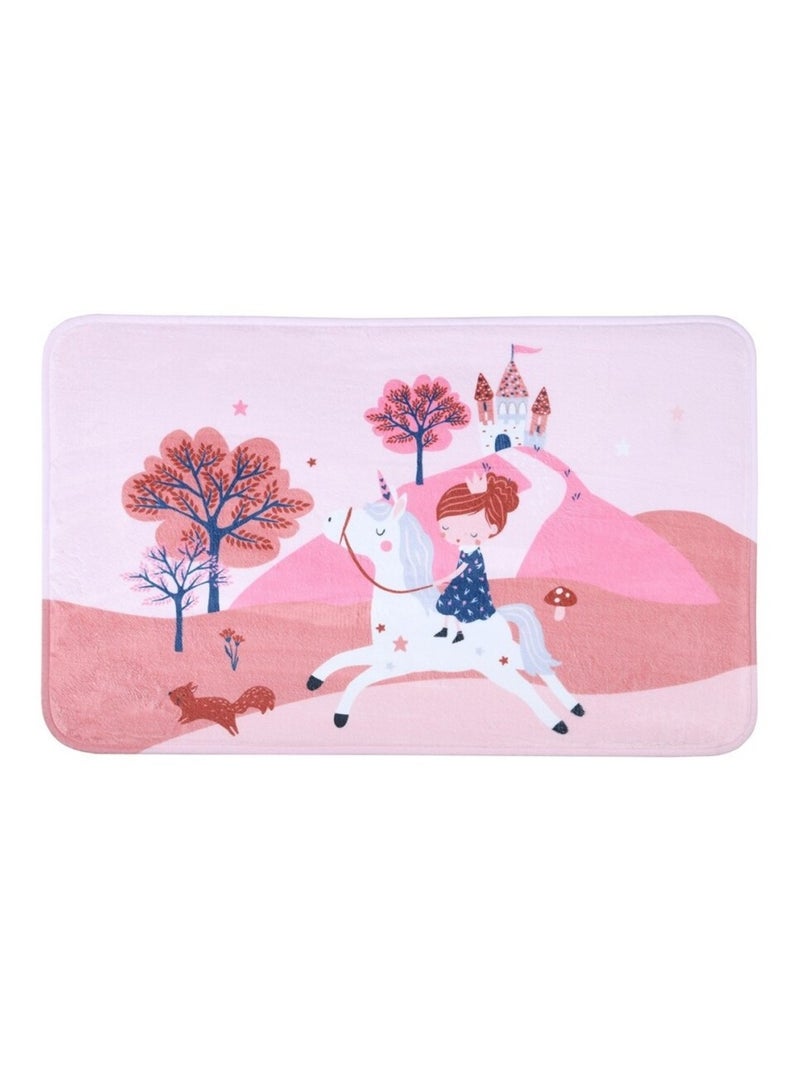 Tapis de sol Cyrielle 45x75 cm Rose - Kiabi
