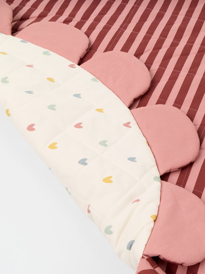 Tapis de sol en forme de fleur Rose - Kiabi