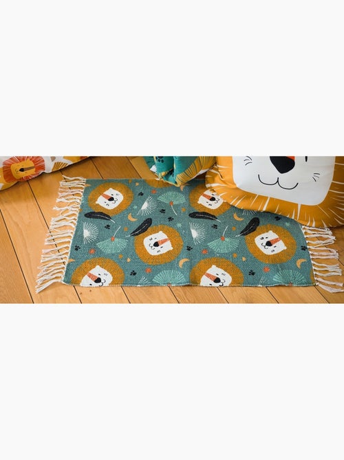 Tapis de sol enfant grou - coton recyclé - confort & décoration - 45x75 / vert - Kiabi Tapis de sol enfant grou - coton recyclé - confort & décoration - 45x75 / vert - Kiabi