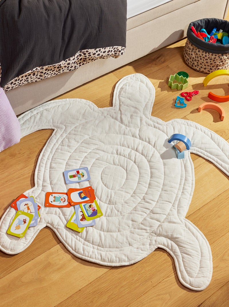 Tapis de sol forme tortue - Kiabi Home Vert - Kiabi