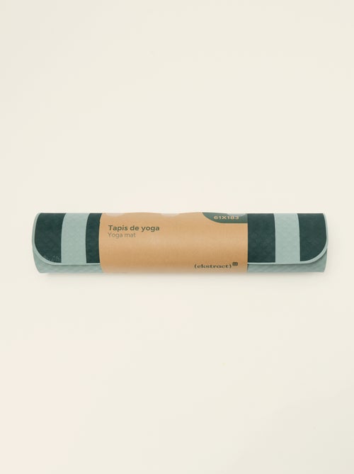 Tapis de yoga '(ekstract)' 61x183 cm - Kiabi