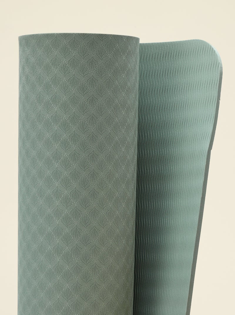 Tapis de yoga '(ekstract)' 61x183 cm Bleu - Kiabi