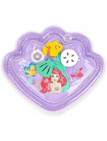Tapis d'eau gonflable ariel - jeu sensoriel dès la naissance - disney baby