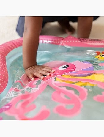 Tapis d'eau gonflable janet - jeu sensoriel dès la naissance - baby einstein