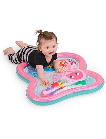 Tapis d'eau gonflable janet - jeu sensoriel dès la naissance - baby einstein