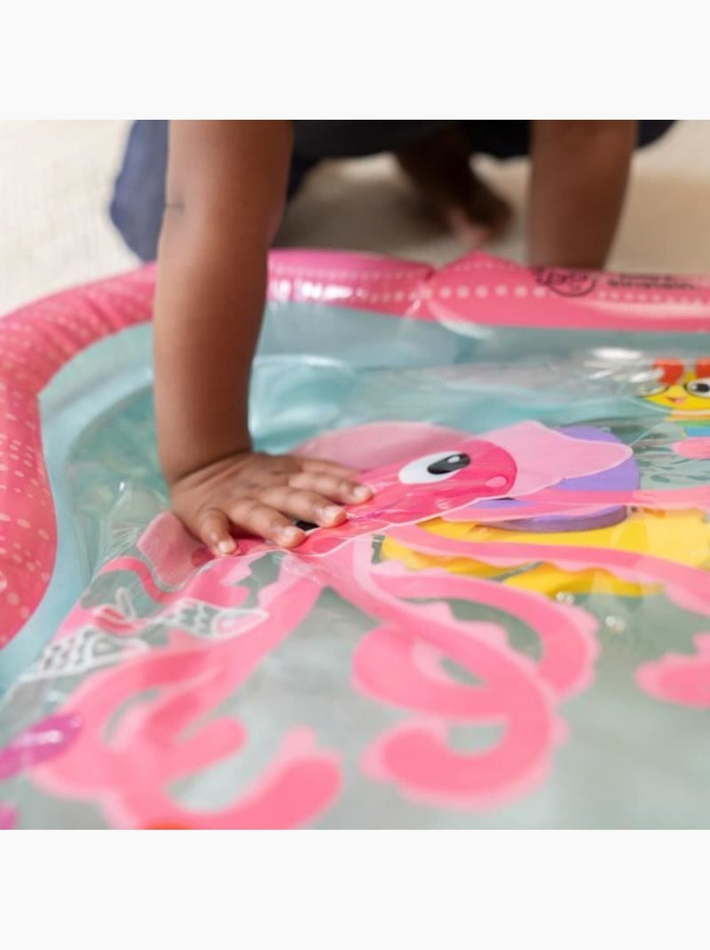 Tapis d'eau gonflable janet - jeu sensoriel dès la naissance - baby einstein Rose - Kiabi