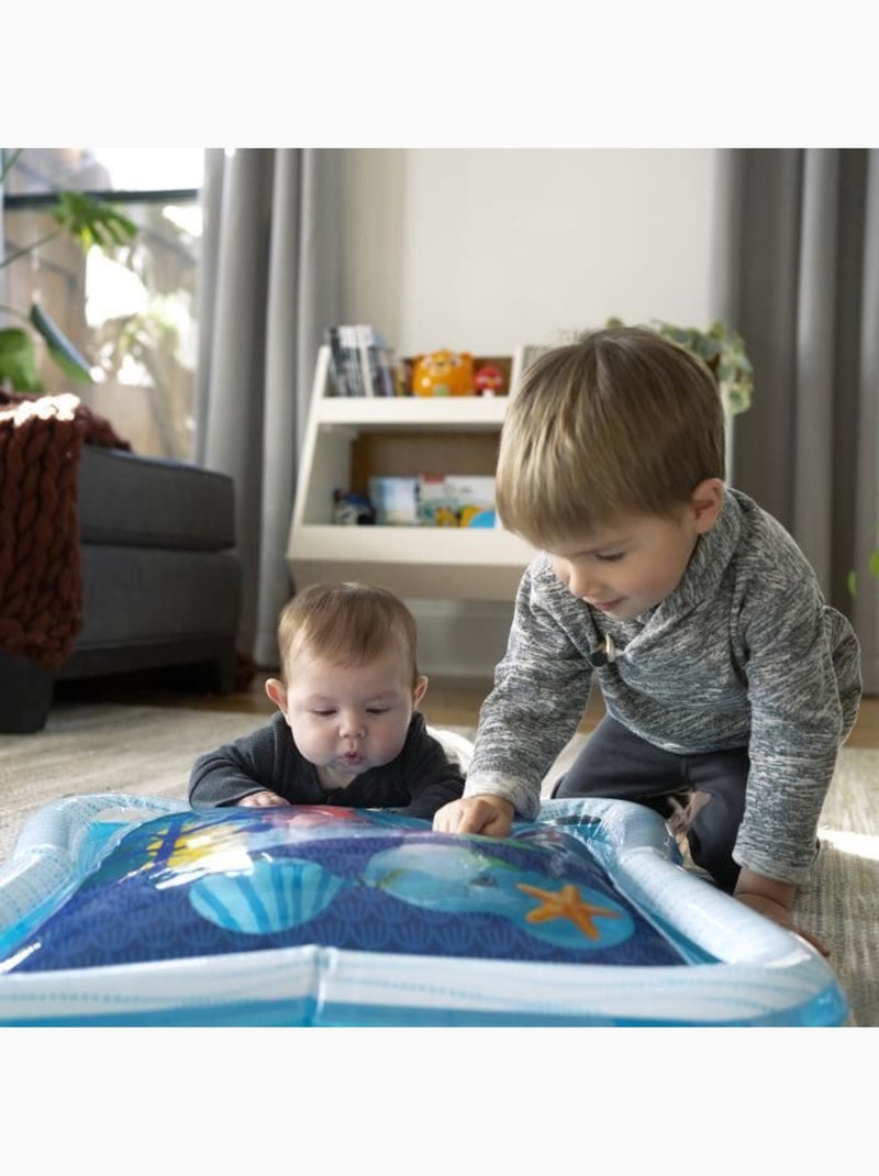 Tapis d'eau gonflable opus le poulpe - jeu sensoriel - baby einstein Bleu - Kiabi