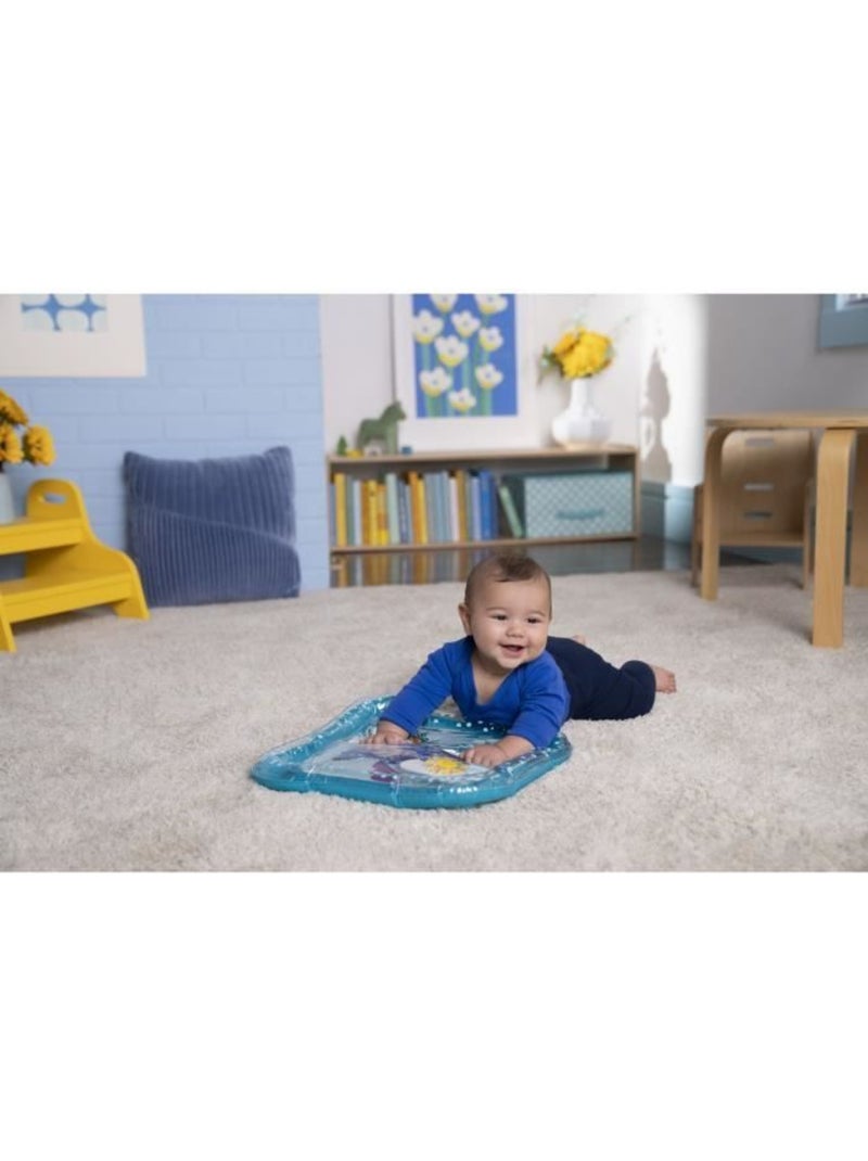 Tapis d'eau gonflable stitch - jeu sensoriel dès la naissance - disney baby Bleu - Kiabi