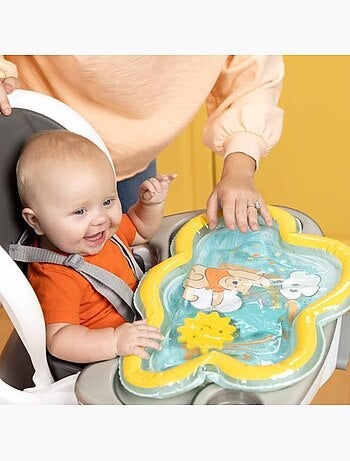 Tapis d'eau gonflable winnie l'ourson - jeu sensoriel - disney baby