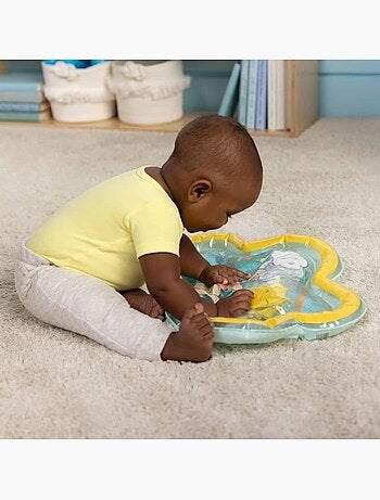 Tapis d'eau gonflable winnie l'ourson - jeu sensoriel - disney baby