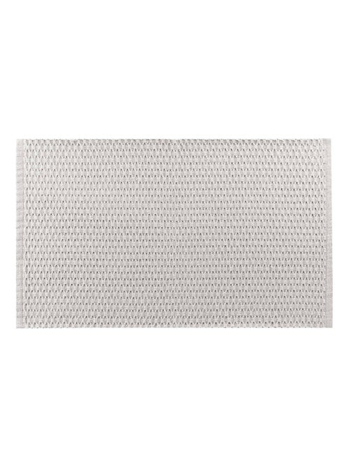 Tapis déco en coton tissé - Kiabi