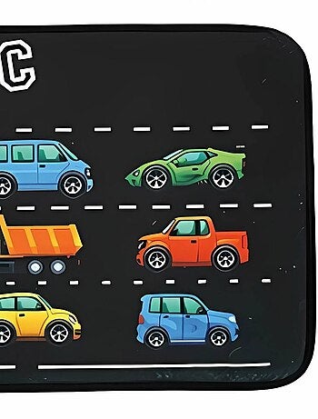 Tapis déco imprimé 45x75cm TRAFIC
