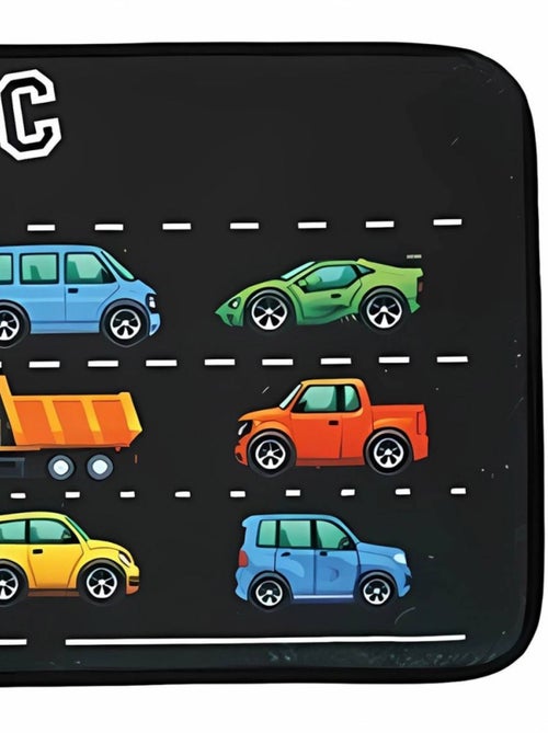 Tapis déco imprimé 45x75cm TRAFIC - Kiabi