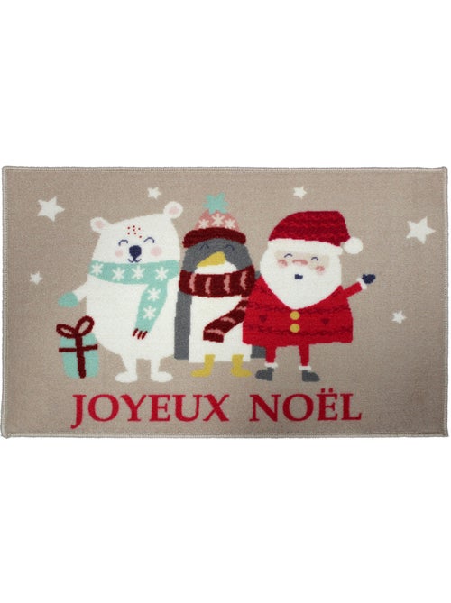Tapis décoratif Joyeux Noël - Kiabi
