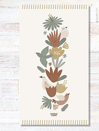 Tapis décoratif Lili-Rose