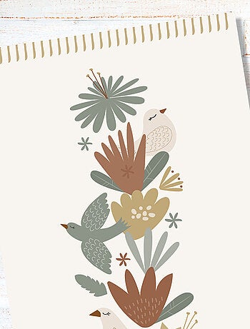 Tapis décoratif Lili-Rose