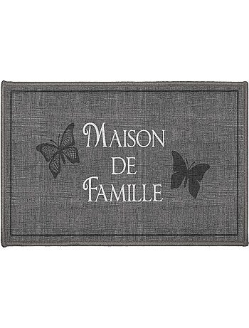 Tapis d'entrée Maison de famille