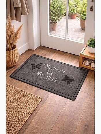 Tapis d'entrée Maison de famille