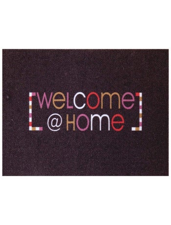 Tapis D'entrée Motif Welcome@home 50x80cm - Kiabi