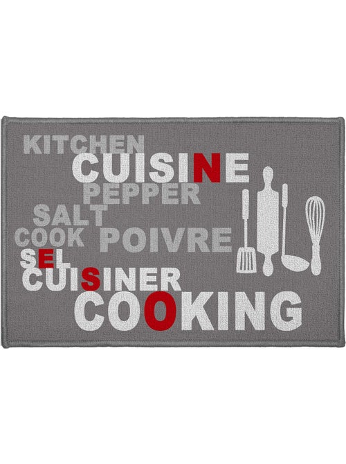 Tapis d'entrée set et poivre - Kiabi Tapis d'entrée set et poivre - Kiabi