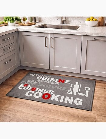 Tapis d'entrée Set et poivre