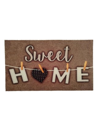 Tapis D'entrée Sweet Home 50x80cm
