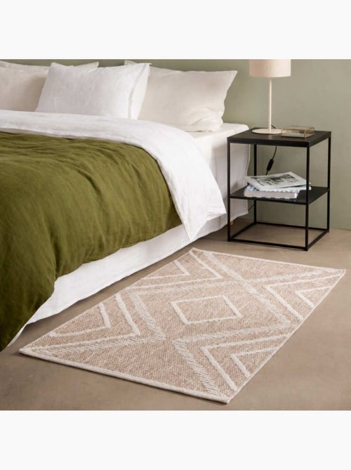 Tapis descente de lit en tissu 110x60cm - Kiabi