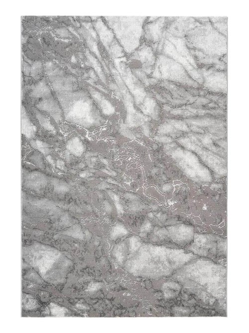 Tapis design marbré pour salon rectangle Sater - Kiabi