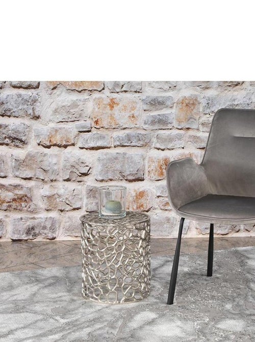 Tapis design marbré pour salon rectangle Sater - Kiabi