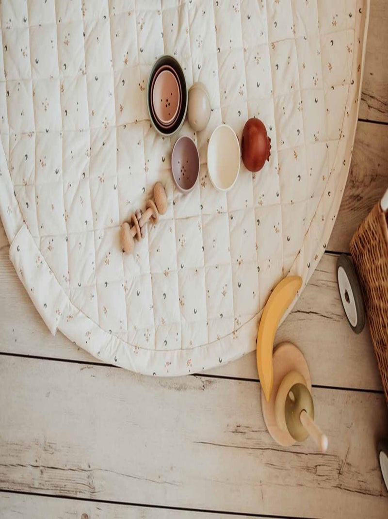 Tapis d'éveil 3 en 1 Lune Rose - Kiabi