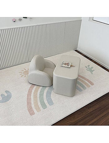 Tapis d'éveil arc-en-ciel and nordique