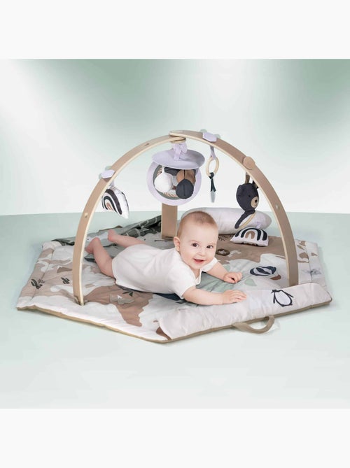 Tapis d’éveil avec arche en bois Bianca World – babyGO - Kiabi Tapis d’éveil avec arche en bois Bianca World – babyGO - Kiabi