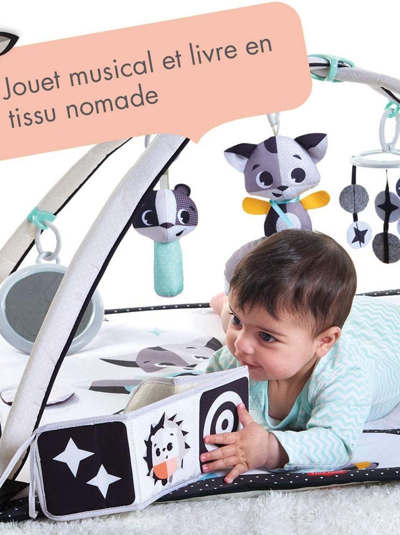 Tapis d'eveil avec arches d'activités Blanc - Kiabi
