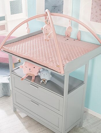 Tapis d'éveil avec arches et 5 jouets suspendus - ROBA 'roba Style'