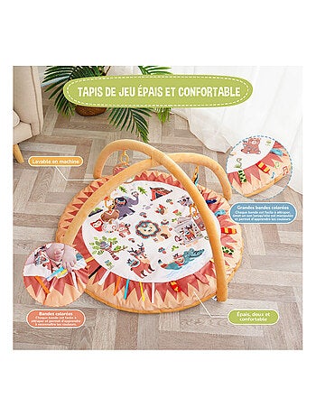 Tapis d'éveil avec arches LITTLE JUNGLE | SUPERBE BEBE