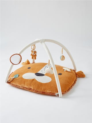 Tapis d'éveil Babou en Veloudoux, caramel Noukie's
