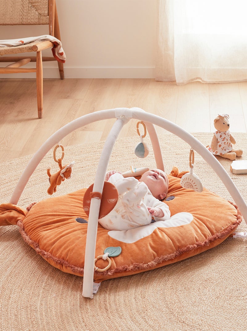 Tapis d'éveil Babou en Veloudoux, caramel Noukie's Marron - Kiabi