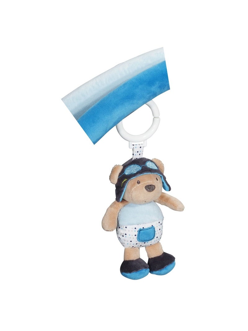 Tapis d'éveil bébé en velours - SAUTHON Bleu - Kiabi