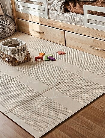 Tapis d'eveil Bébé, Évolutif en Mousse 180*120 cm, Double Faces, Imperméable, Pliable