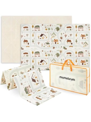 Tapis d'eveil Bébé, Évolutif en Mousse 180*120 cm, Double Faces, Imperméable, Pliable