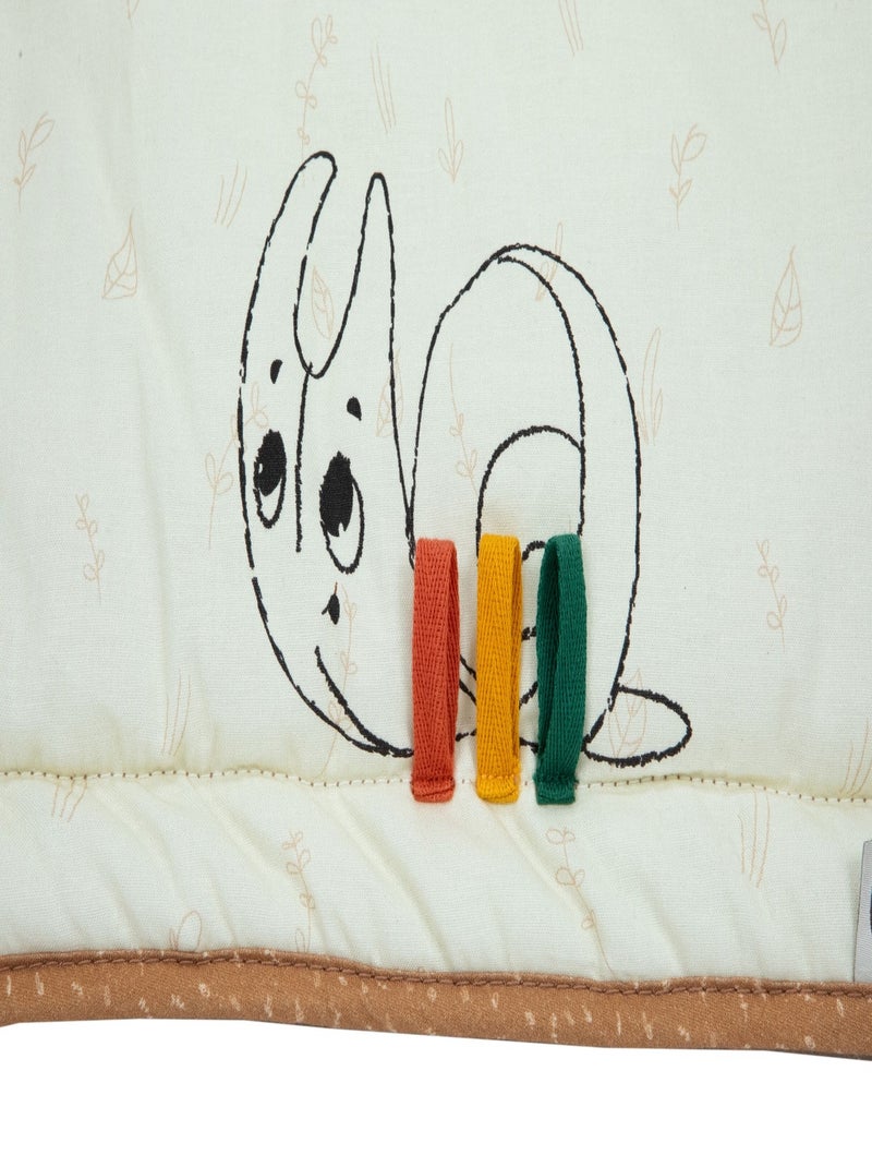 Tapis d’éveil bébé géant garden of adventures Beige - Kiabi